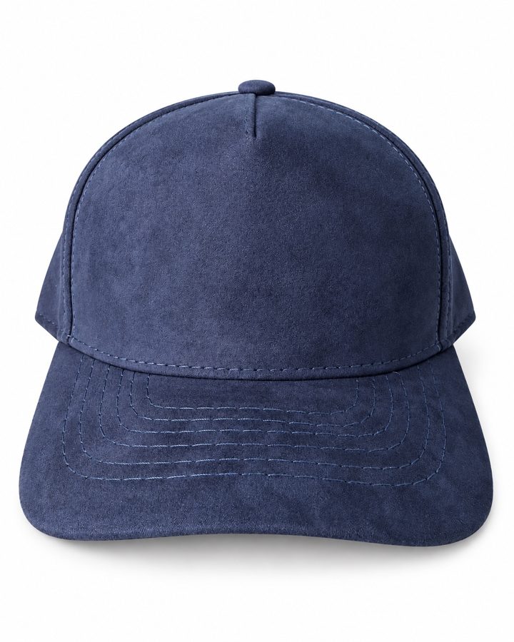 Gorra 5 paneles en lince color Azul marino
